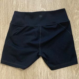 Black Running Shorts